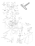 Page J Diagram and Parts List for WE12538F  Weed Eater Lawn Tractor